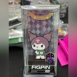 FiGPiN #1266 Attack on Titan x Hello Kitty and Friends - Kuromi (GLITTER AP)
